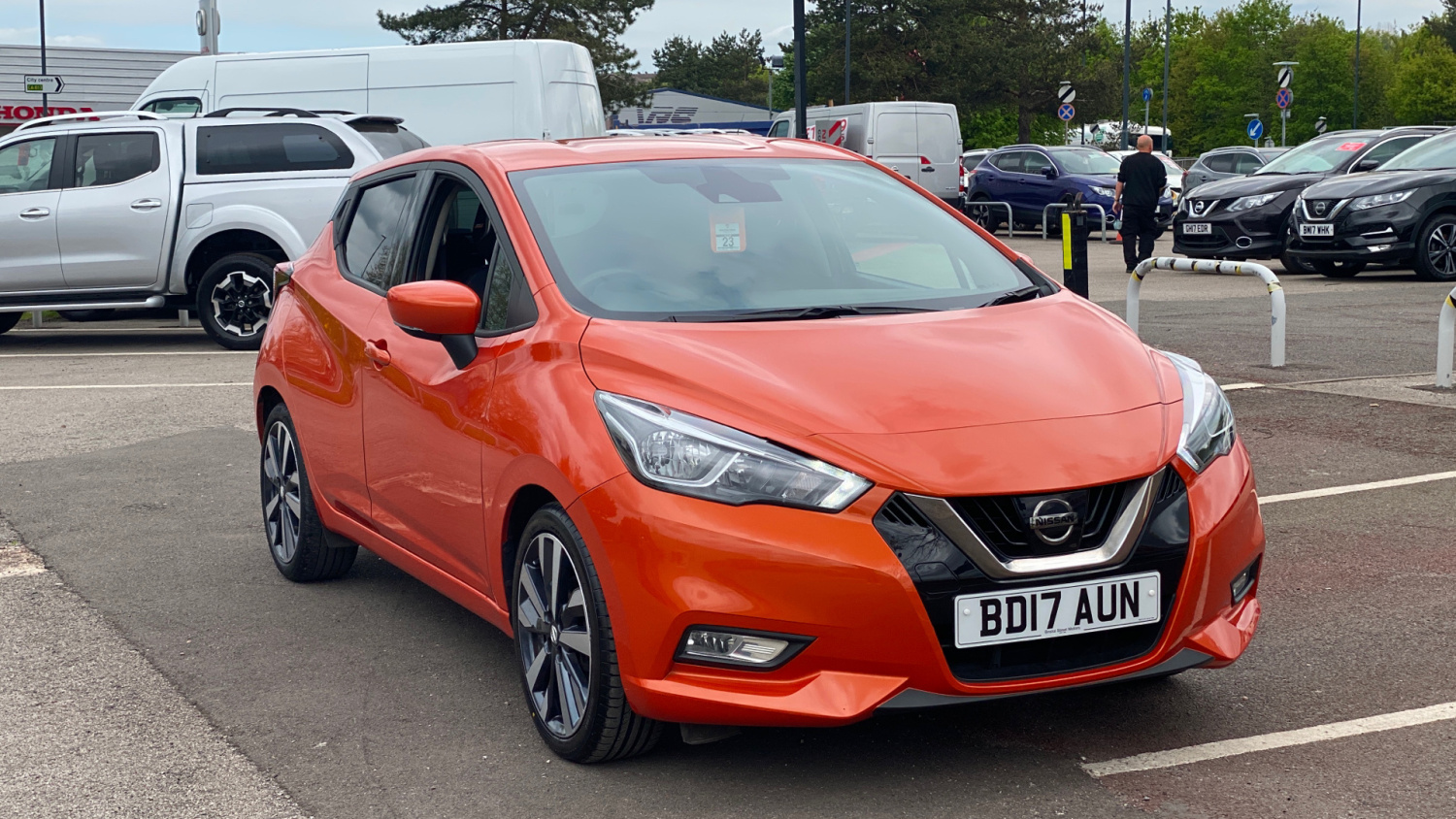 Used Nissan Micra Ig T Tekna Dr Petrol Hatchback For Sale